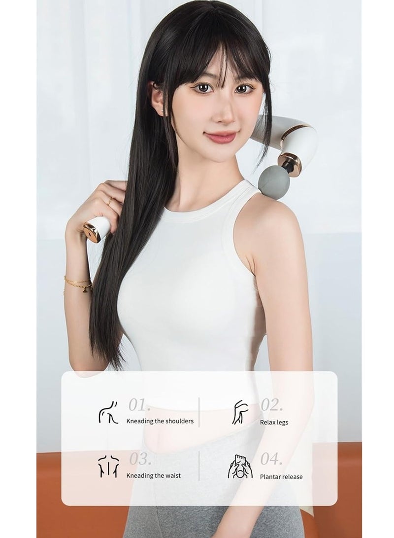 TIGER Revolutionary U-Shaped Back Massager with Extended Handle – Deep Tissue Pain Relief Massage Gun for Neck, Shoulders, Legs & Full Body – Powerful Handheld Massage Tool for Relaxation, Stress Relief & Muscle Recovery – Perfect for Home Use and Post-Workout Relief - Image 5