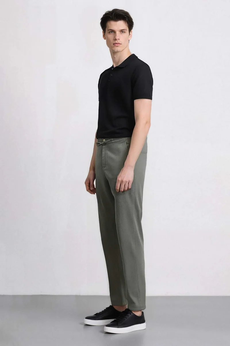 ديفاكتو Slim Fit Straight Leg Cotton Summer Joggers