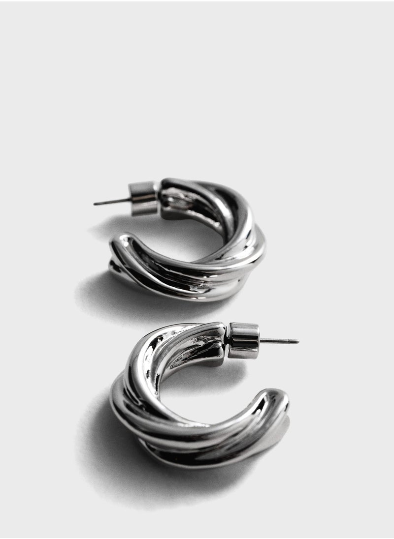 Intertwined Hoop Earrings - pzsku/Z20FD1178D744B757128DZ/45/_/1726464074/805cc41c-5b86-4836-8ad3-c4c522a79d88