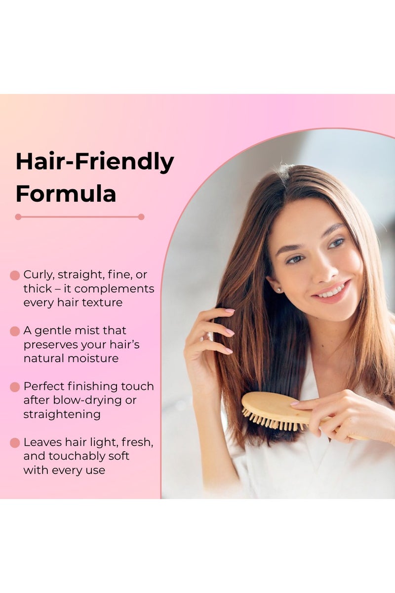 ايكا عطر آيكا براود كوين للشعر والجسم 50 مل - مزيج أنثوي من الخوخ والورد والمسك - رذاذ طويل الأمد خالٍ من الكحول للنساء - رذاذ ناعم للشعر والجسم من أجل النضارة والأناقة - Image 3