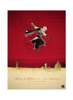 RKN Video Game Assassin's Creed Metal Plate Poster Multicolour 15x20centimeter 