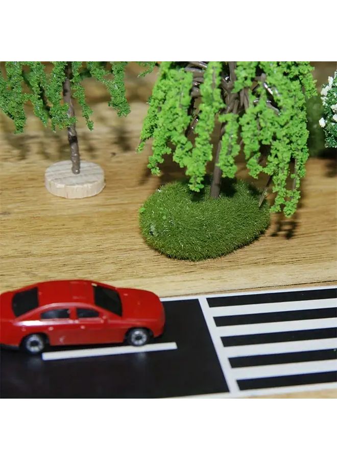 DIY Dollhouse Miniature Car Track Model 1pc Easy Tear Off Adhesive Tape Decorative Accessory For Miniature Cars Ideal For Dollhouse And Miniature Scene Layouts - Image 5