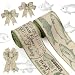 ALIBBON 2 Rolls 25 5 Yd Fish Ribbon Vintage Fish Wired Ribbon Realistic Green Fabric Ribbon for Fathers Day Farmhouse Fishpond Fishing Decor Wreath DIY Crafts Bows Gifts Wrapping Party Decoration - Image 2
