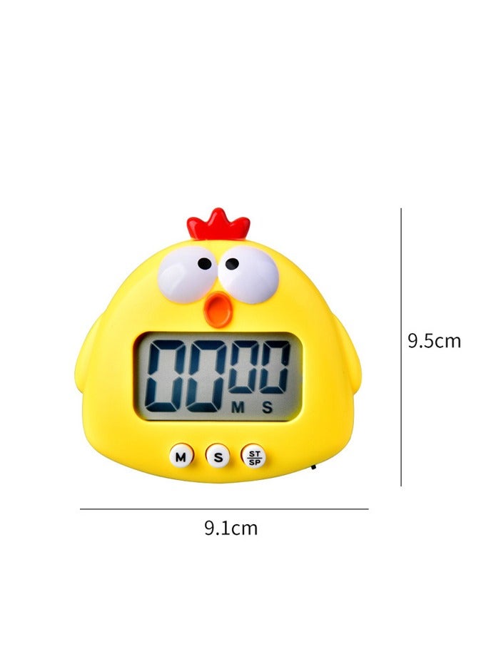 HOMESTAR Electronic Digital Kitchen Cooking Timer Chicken Shape Sleeping Cooking Reminder With Alarm Countdown Device - Image 2