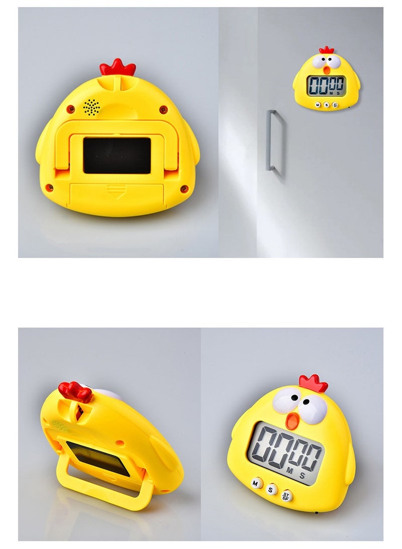 HOMESTAR Electronic Digital Kitchen Cooking Timer Chicken Shape Sleeping Cooking Reminder With Alarm Countdown Device - Image 4