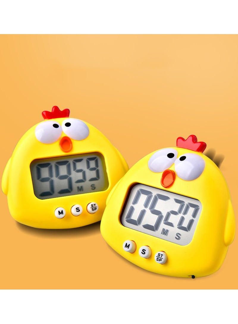 HOMESTAR Electronic Digital Kitchen Cooking Timer Chicken Shape Sleeping Cooking Reminder With Alarm Countdown Device - Image 5
