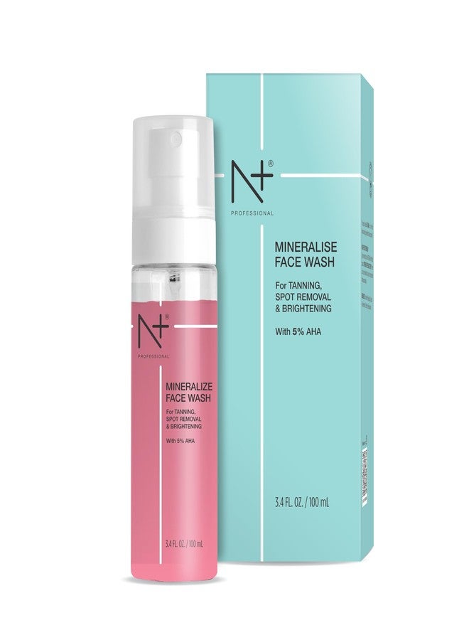 N Plus Professional Mineralise Facewash, For Tanning, Spot Removal & Brightening, with 5% AHA - Image 1