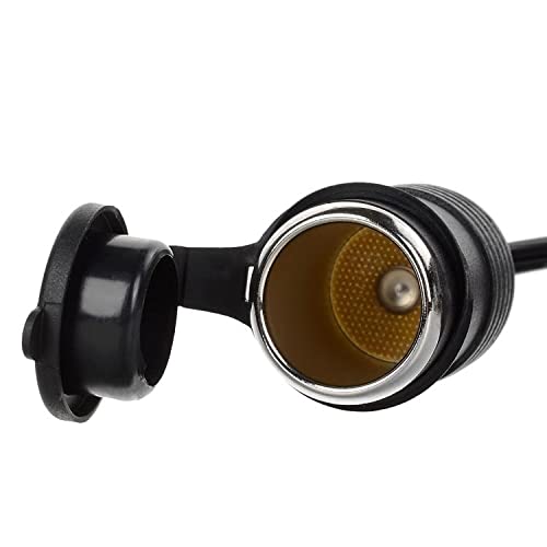 SPARKEL 12V Car Cigarette Lighter Socket Extension Cable 2.0M Male to Female - Image 2