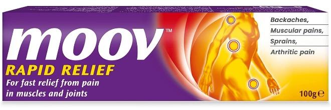Moov Rapid Relief For Fast Relief From Pain In Muscles And Joints- 50gms - Image 1