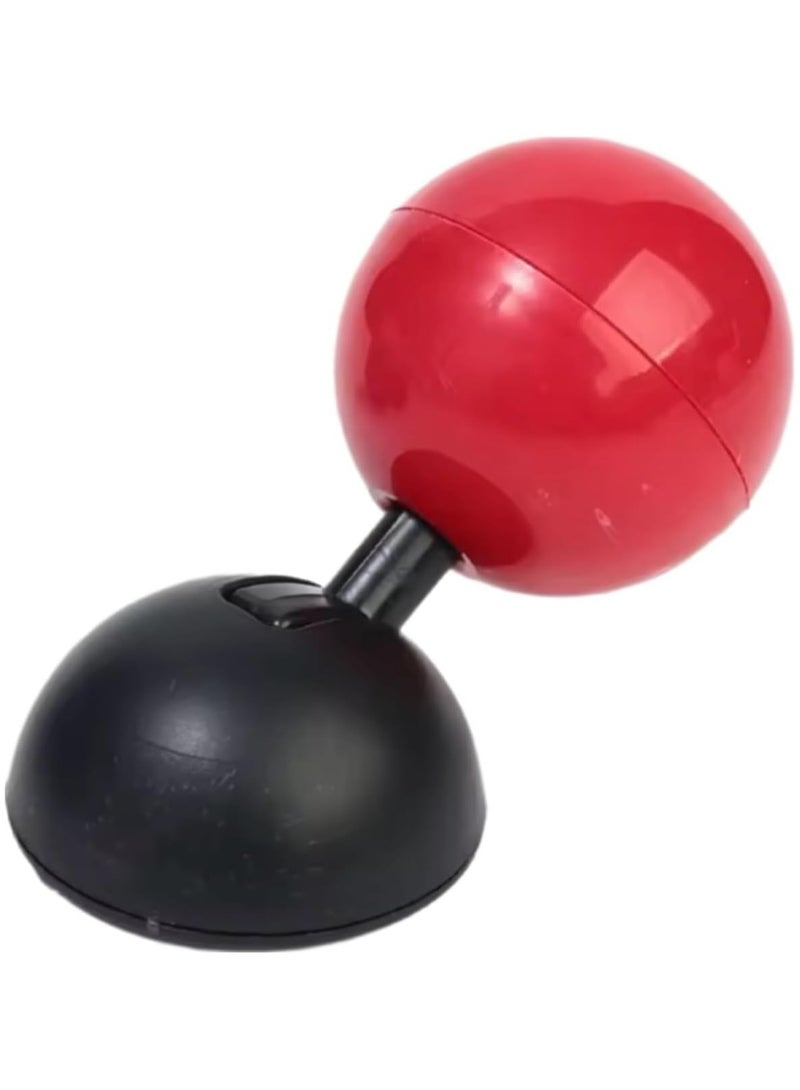 Red Ball Push Button Start Cover – Engine Ignition Starter Decoration with Black Base – Stylish & Protective Car Interior Accessory - Image 5