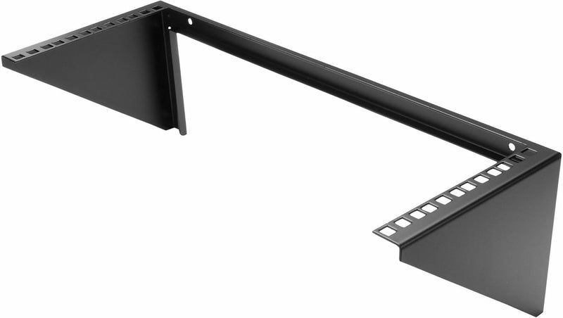 StarTech .com 4U Wall Mount Patch Panel Bracket - 19 inch Steel Vertical Mounting Rack for Network and Data Equipment, TAA (RK419WALLV) - Image 1