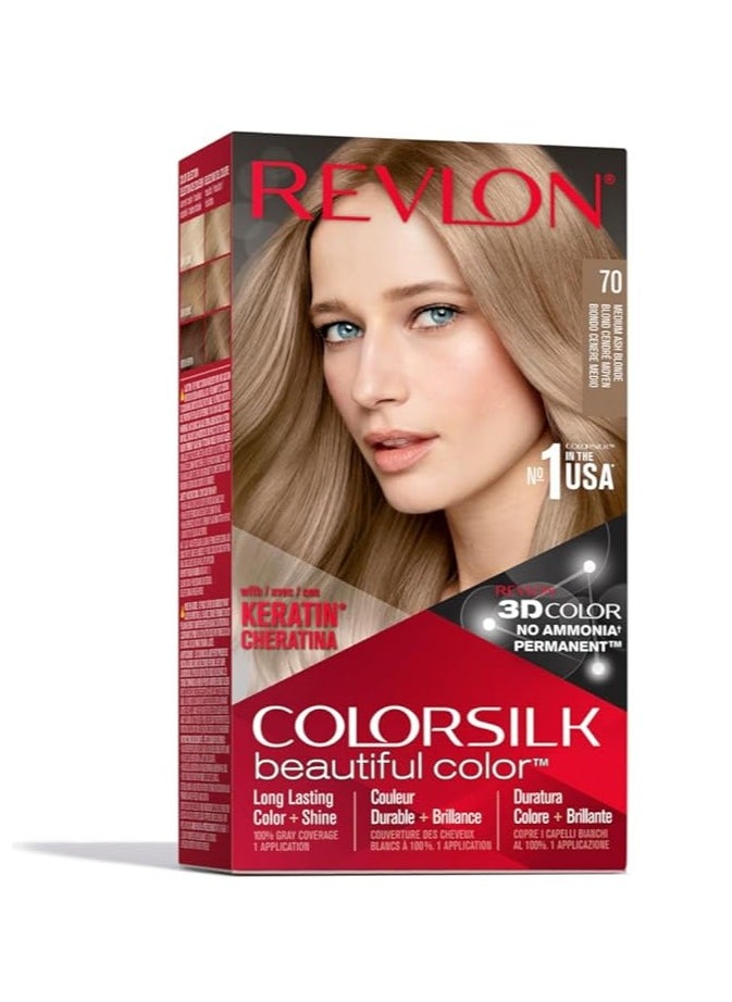 Revlon Revlon Color Silk -Medium Ash Blonde 70  - Image 1