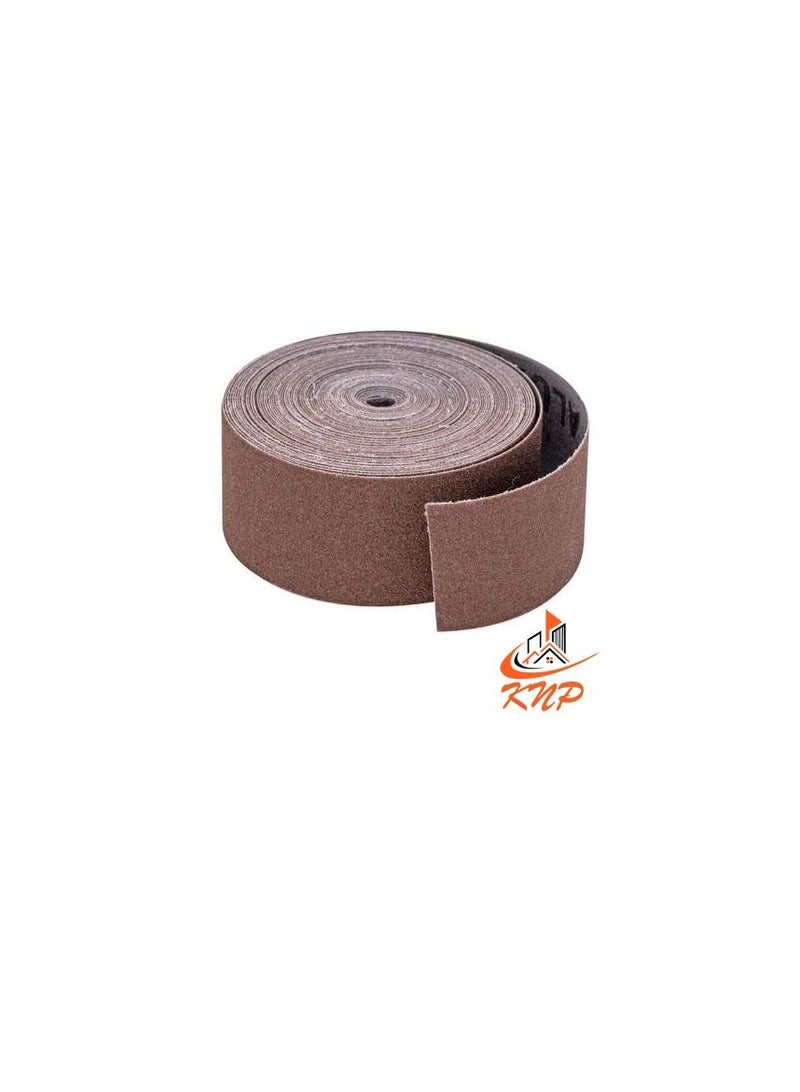 KNP 80 Grit Sanding Paper Roll 115mm X 50Mtr - Image 3