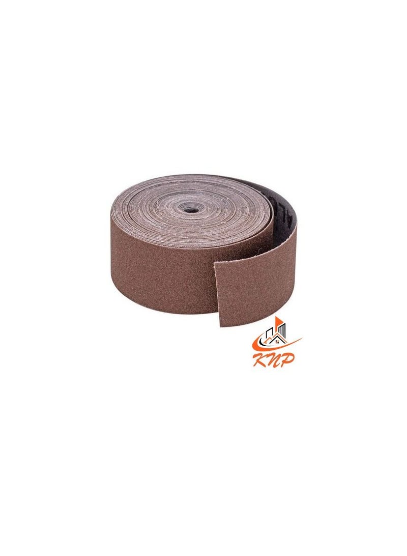 KNP 80 Grit Sanding Paper Roll 115mm X 50Mtr - Image 1