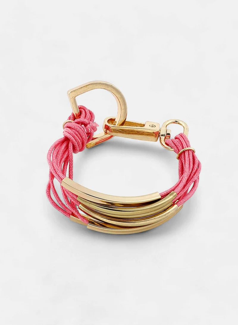 SOHI Filo Wraparound Artificial Bracelet Jewellery