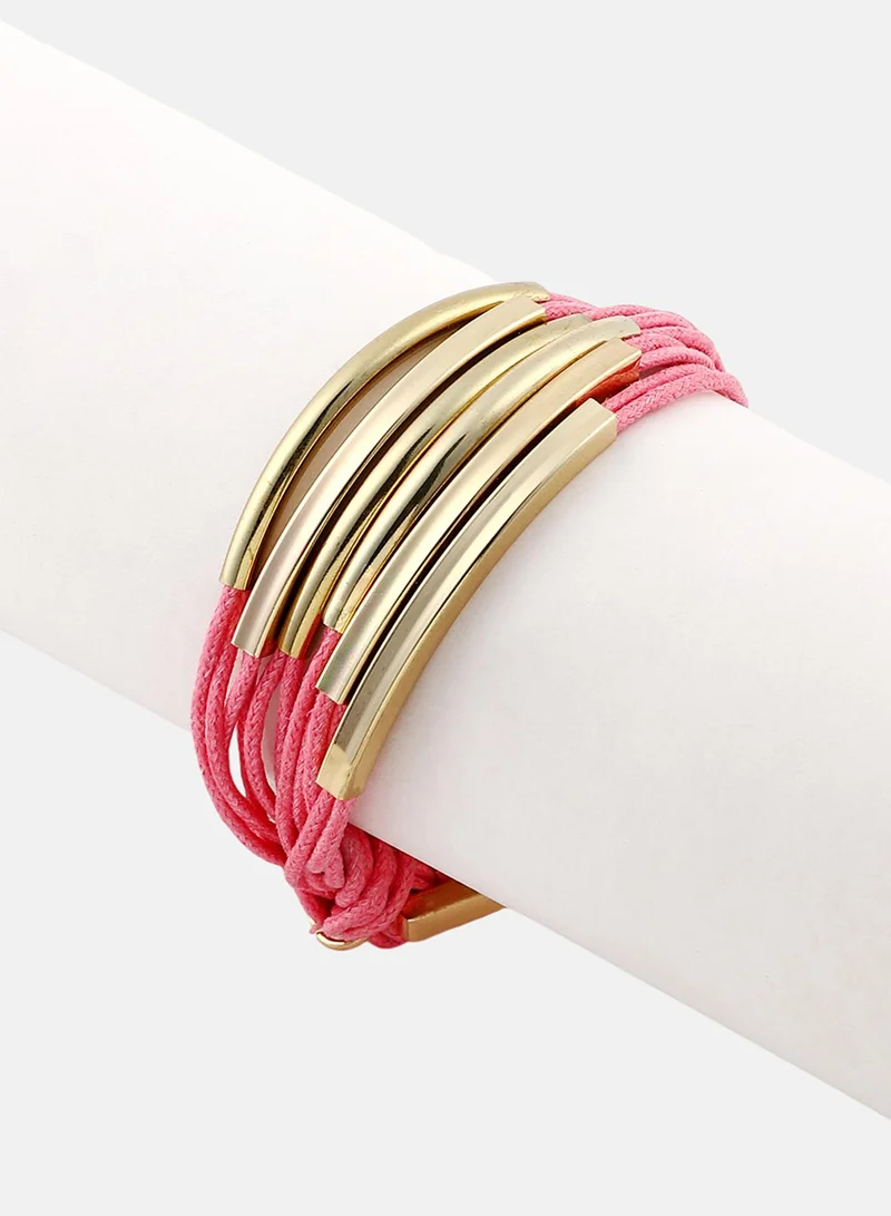 SOHI Filo Wraparound Artificial Bracelet Jewellery