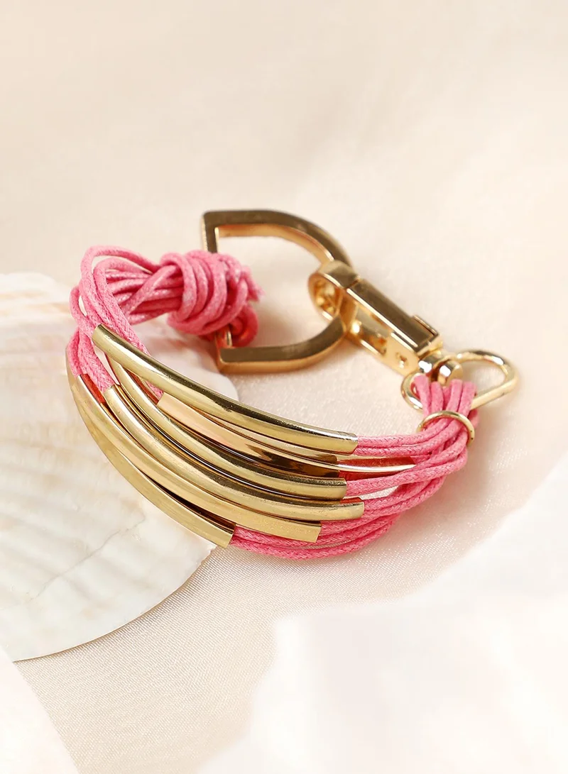 SOHI Filo Wraparound Artificial Bracelet Jewellery