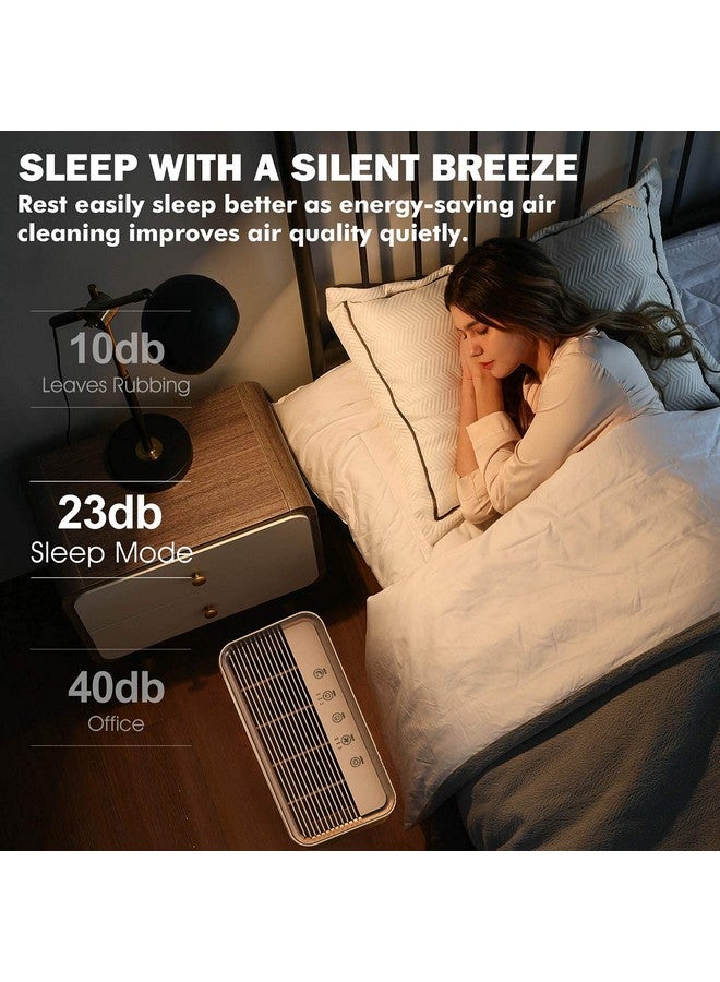 MOOKA H13 True HEPA Air Purifier Replacement Filter With Activated Carbon 4-in-1 For Large Room Filter Allergies Pollen Smoke Dust Pet Dander VOC - Image 4