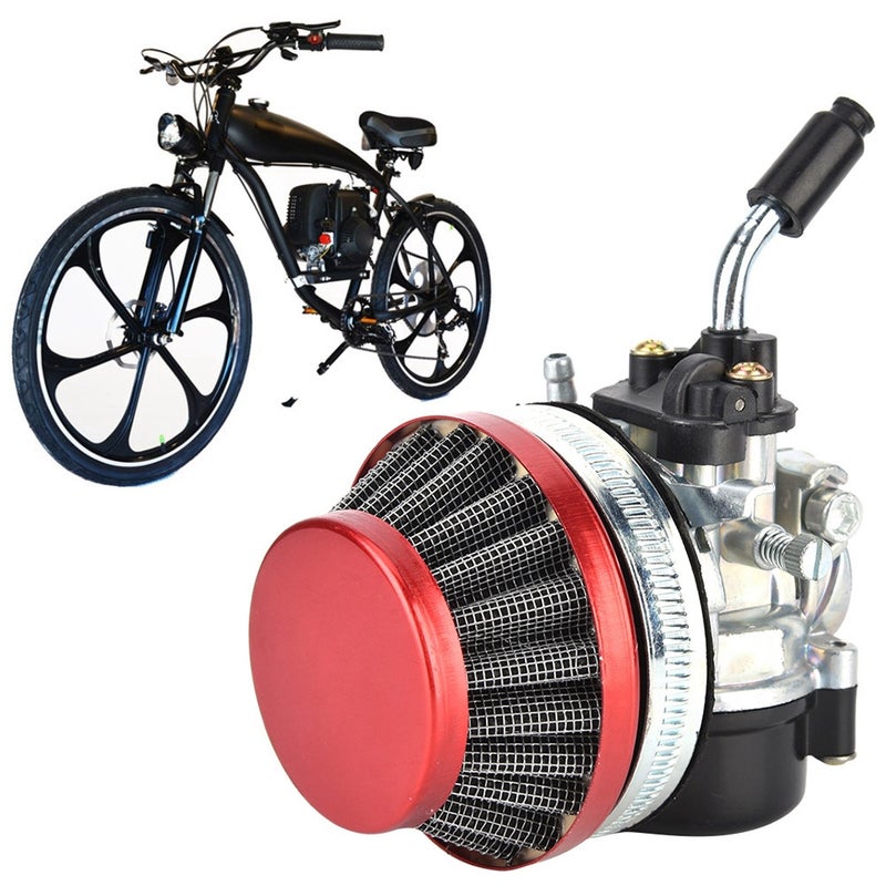 Carburetor & Air Filter Kit 49cc 50cc 80cc Fits for 37cc 50cc 80cc 2 Stroke Motorized Bicycle - Image 3