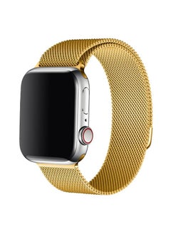 Milanese Loop Stainless Steel Alloy Replacement Watch Strap Band for Apple iWatch Series SE/6/5/4/3/2/1 42-44mm