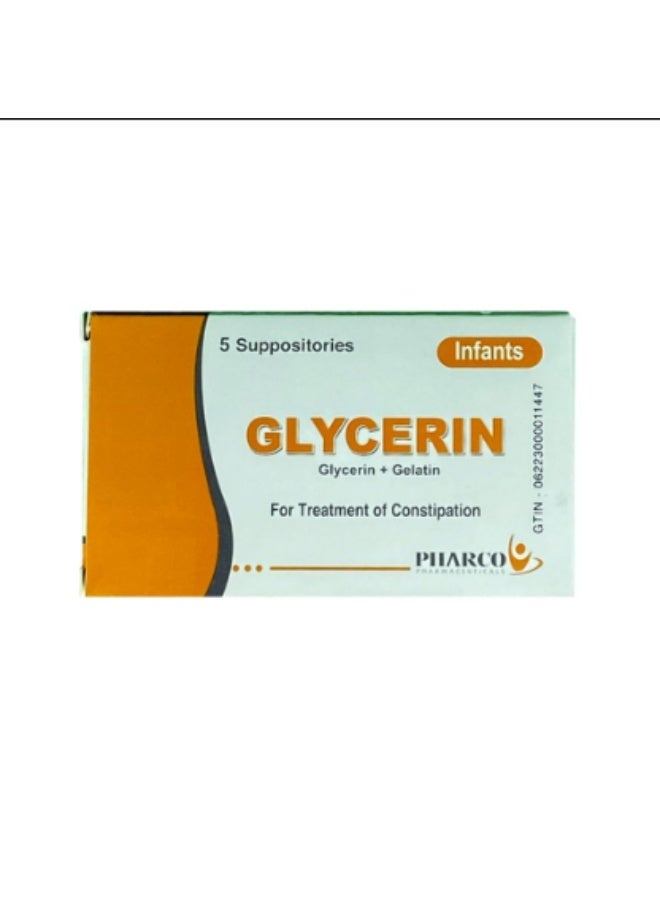 Glycerin Suppositories Infant 5's