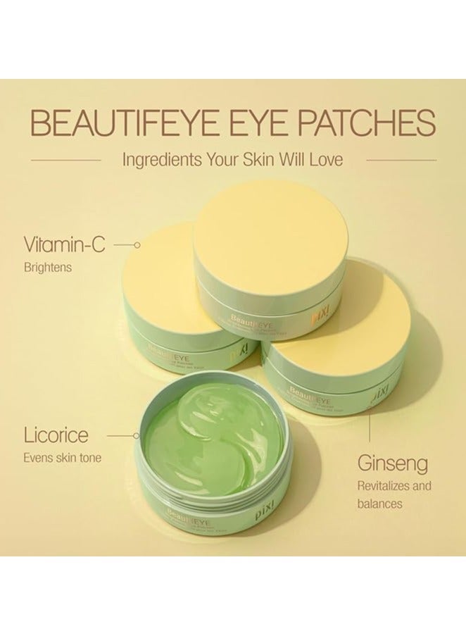 Pixi BeautifEYE 30pairs - Brightening Eye Patches with Vitamin C - Image 3
