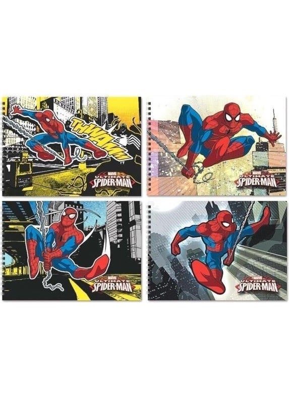 Gıpta Keskin Color Spider-Man 17*25 Spiral Drawing Book 15YP. 300115-06 