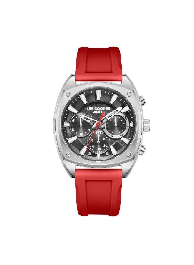 Lee Cooper Men's Silicone Multi Function Watch LC08237.468 - 43x50,5 mm
