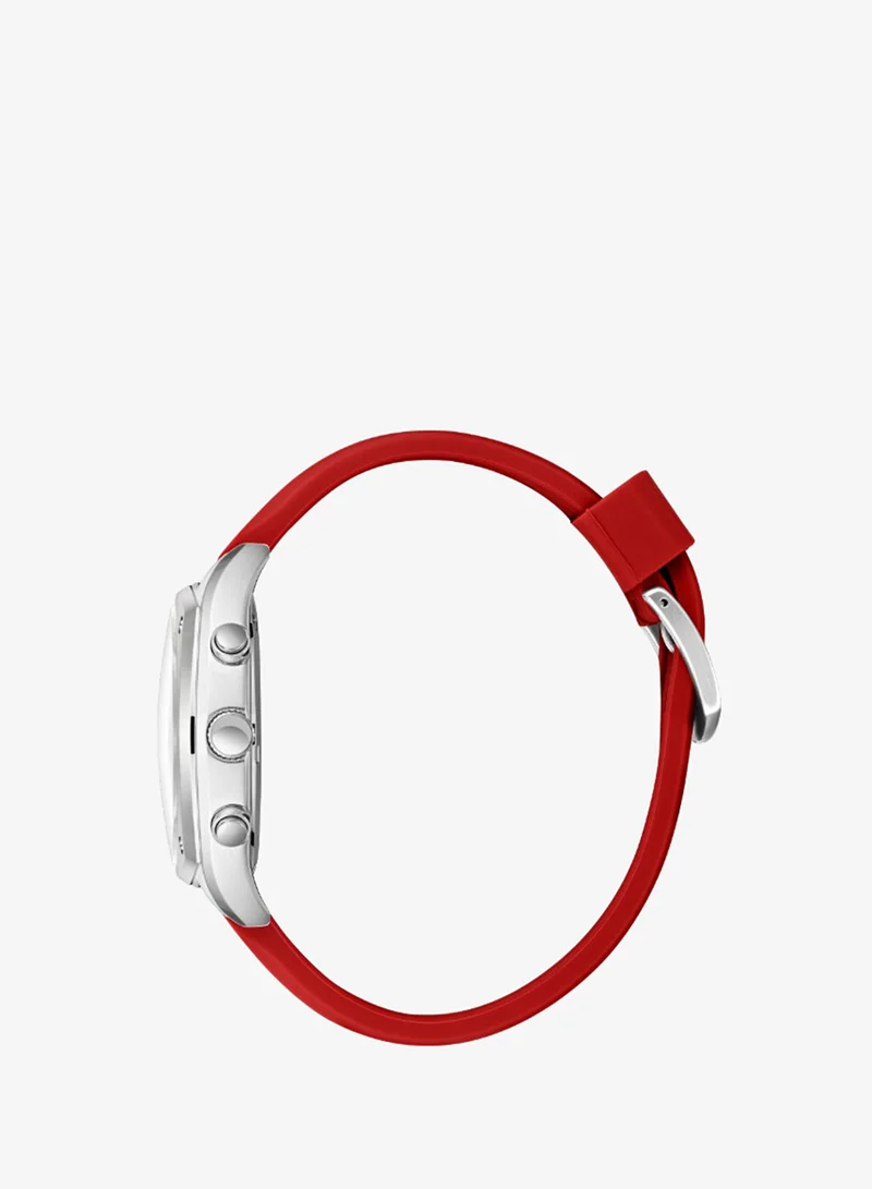 Lee Cooper grey Men's Silicone Multi Function Watch LC08237.468 - 43x50,5 mm for Men | Best Price UAE