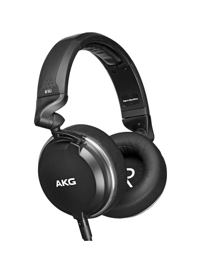 AKG K182 Over-Ear Professional Headphone Black - Image 1