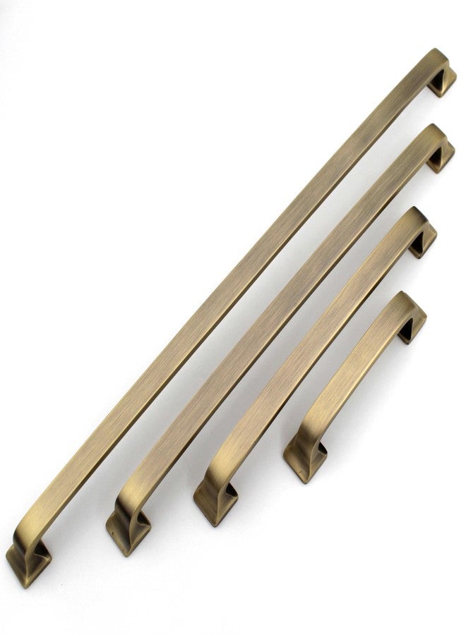 ABVIN Premium Solid Brass Cabinet Bar Pull Handles Antique Vintage Furniture Hardware Drawers Kitchens Cupboard Door (AV-CH-054-AB) (4.9 inch) - Image 1