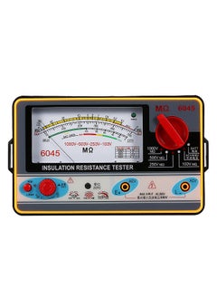 Insulation Resistance Meter Digital Ohmmeter Megger Handheld Insulation Tester Megameter 0-2000MΩ 100V/250V/500V/1000V High Accuracy Megohmmeter Insulation Measurement Instrument