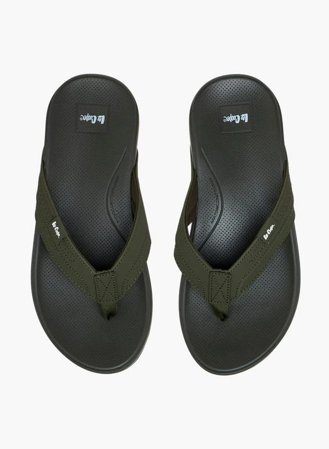 لي كوبر Men Textured Thong Slippers