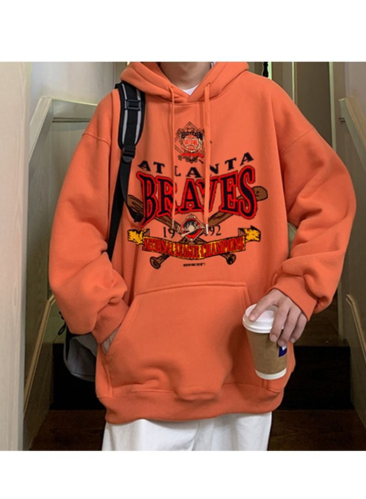 Loquat Men's Autumn And Winter Casual Fashion Loose Hoodie
