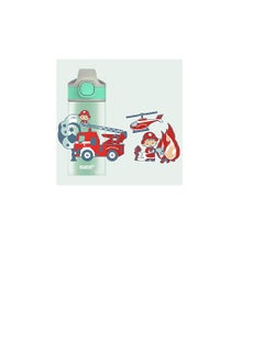 Sigg Fire Engine Children'S Drinking Bottle (0.4 L), Bpa-Free Kids Water Bottle With Non-Spill Lid, Lightweight Children'S Bottle Made Of Polypropylene  - Image 4