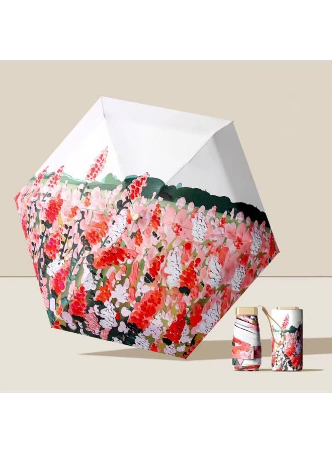 BAODINI TK popular new Chinese style folding umbrella with ancient style, suitable for both rain and sunshine, sun protection and UV protection, sun umbrella for women - Image 1