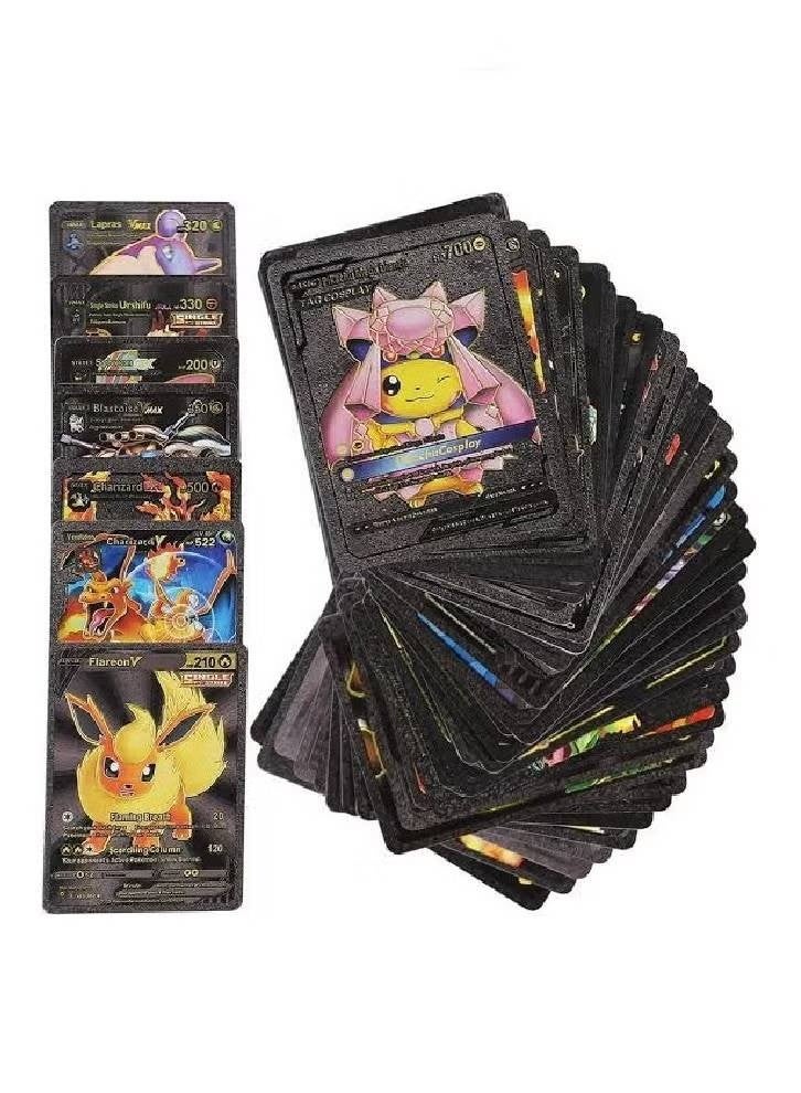 Pokemon Assorted Black Foil Trading Cards - 25 Pieces - Image 1