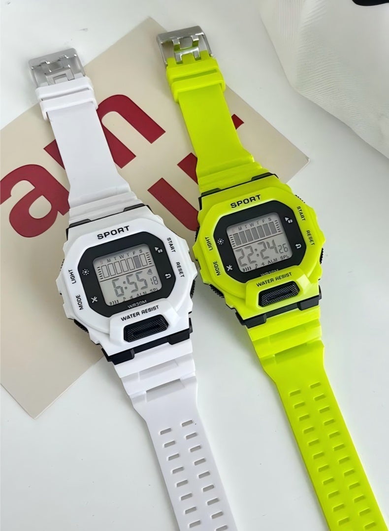 In Air 6Pcs Kids Water Resistant Digital Watch - Image 2