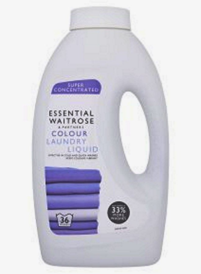ESSENTIAL WAITROSE & PARTNERS Colour Laundry Liquid 36 Washes 900 ML - Image 2