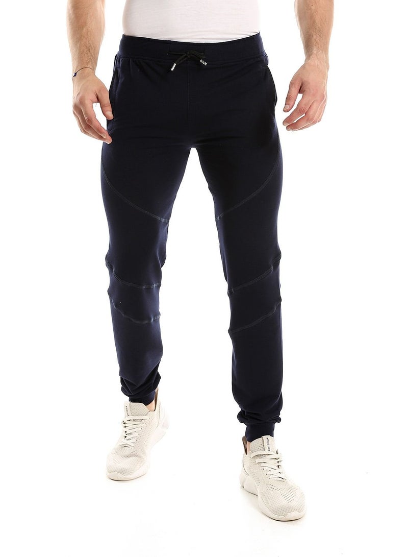 Caesar Caesar men Detailed MensCasual SweatPant,blue,M - Image 2