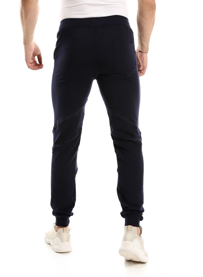 Caesar Caesar men Detailed MensCasual SweatPant,blue,M - Image 1