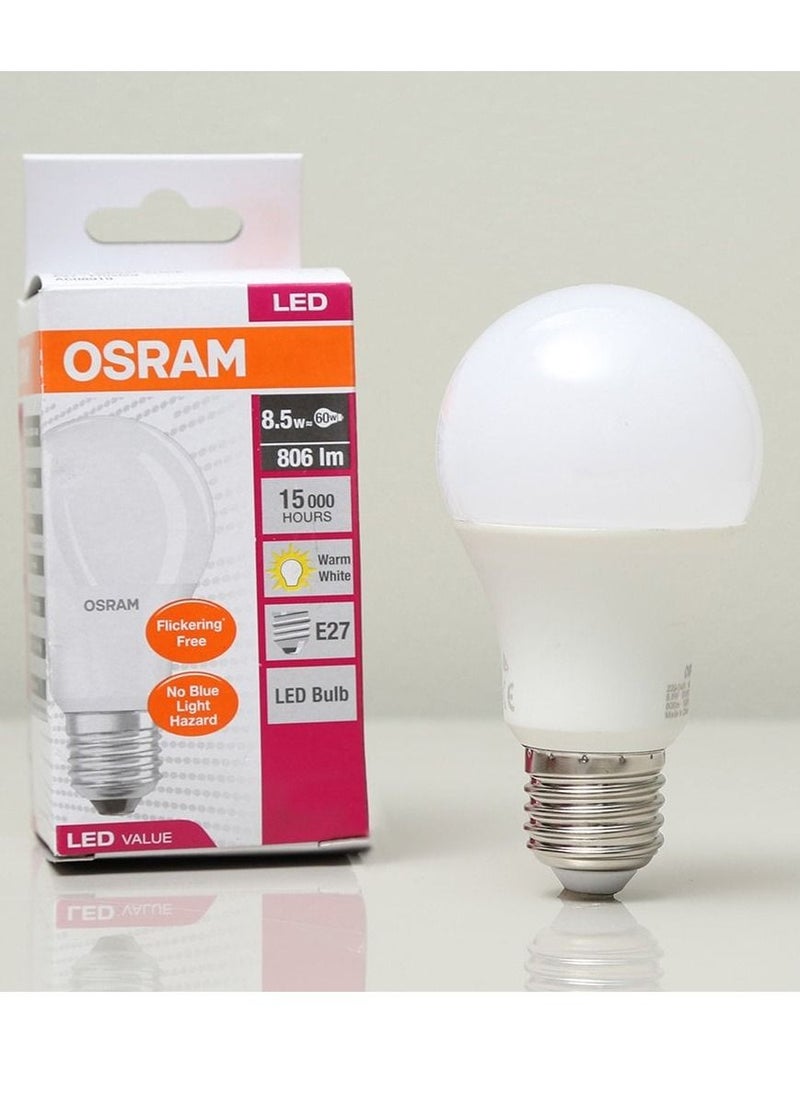 OSRAM LED BULB E27 8.5W WARMWHITE - pzsku/Z20FF6D0F44EC07BF91B2Z/45/_/1675020139/49f2aadd-6249-4a25-b3b8-f1abc2272b89