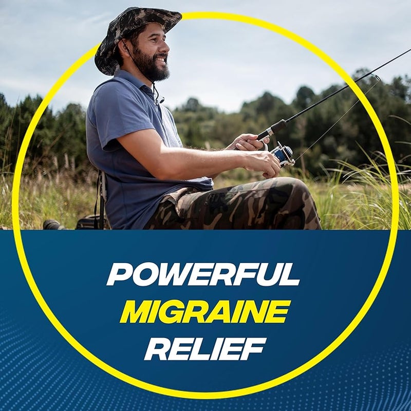 Advil Migraine Pain Reliever, Solubilized Ibuprofen 200mg, 80 Count, Liquid Filled Capsules, Powerful Migraine Relief - Image 2