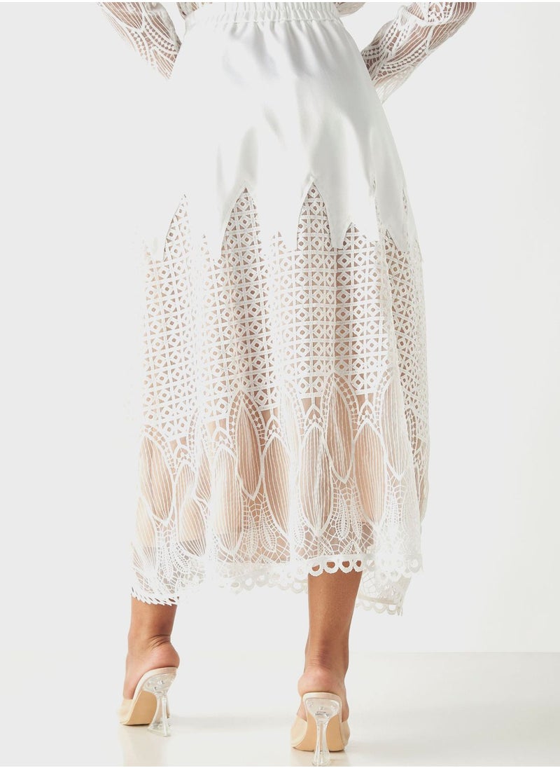 2Xtremz - Mesh High Waist Skirt - Image 1