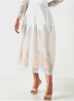 Mesh High Waist Skirt