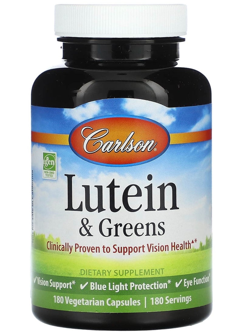 لوتين وخضروات، 180 كبسولة نباتية