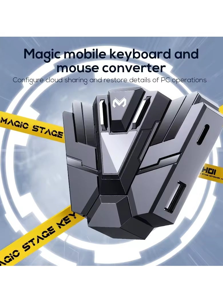 Memo - MEMO Keyboard and Mouse Converter Fashion Design Gaming Joystick Memo ZH01 for PC and Mobile Games - Image 1