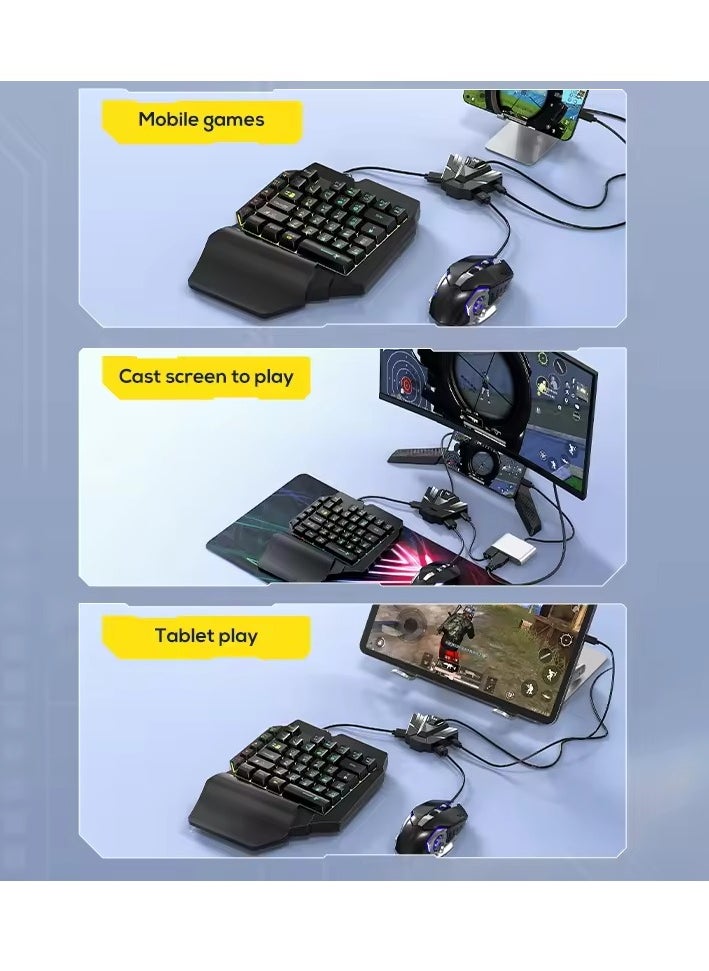 Memo - MEMO Keyboard and Mouse Converter Fashion Design Gaming Joystick Memo ZH01 for PC and Mobile Games - Image 1