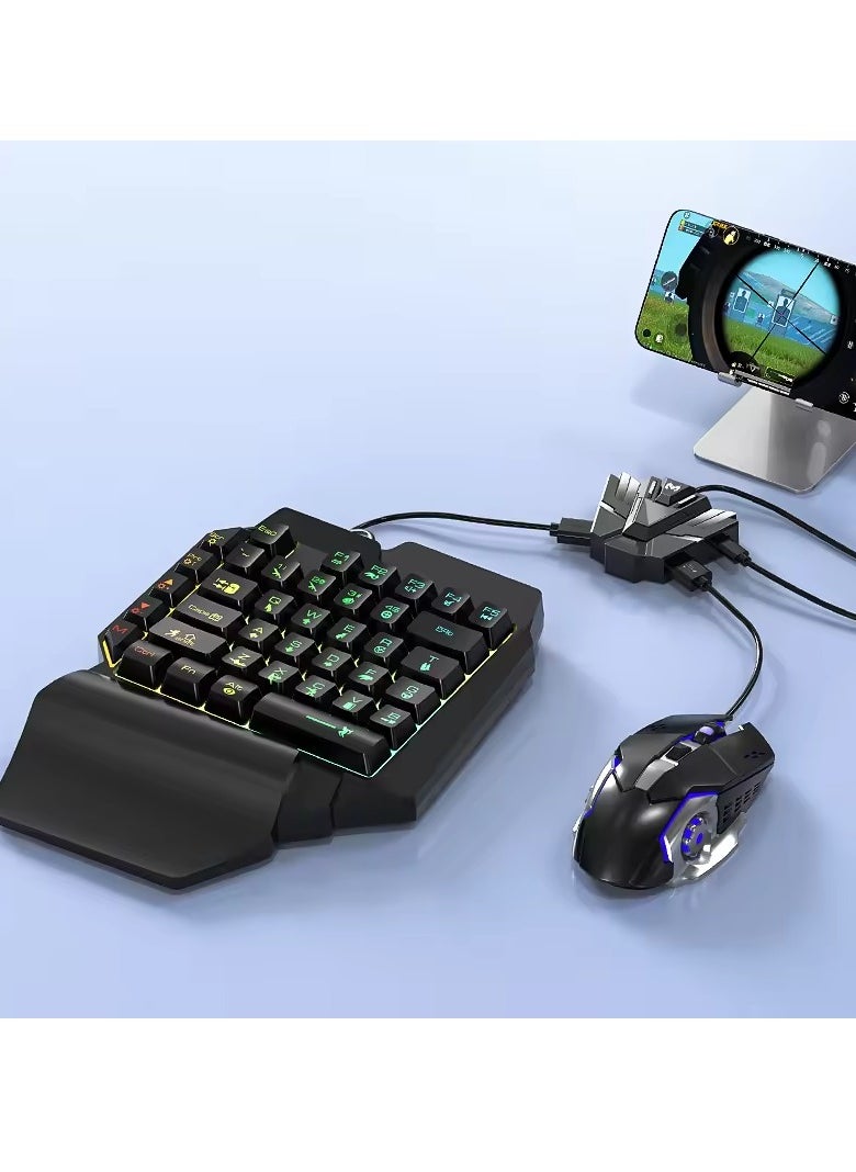 Memo - MEMO Keyboard and Mouse Converter Fashion Design Gaming Joystick Memo ZH01 for PC and Mobile Games - Image 1
