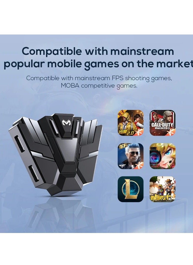 Memo - MEMO Keyboard and Mouse Converter Fashion Design Gaming Joystick Memo ZH01 for PC and Mobile Games - Image 1